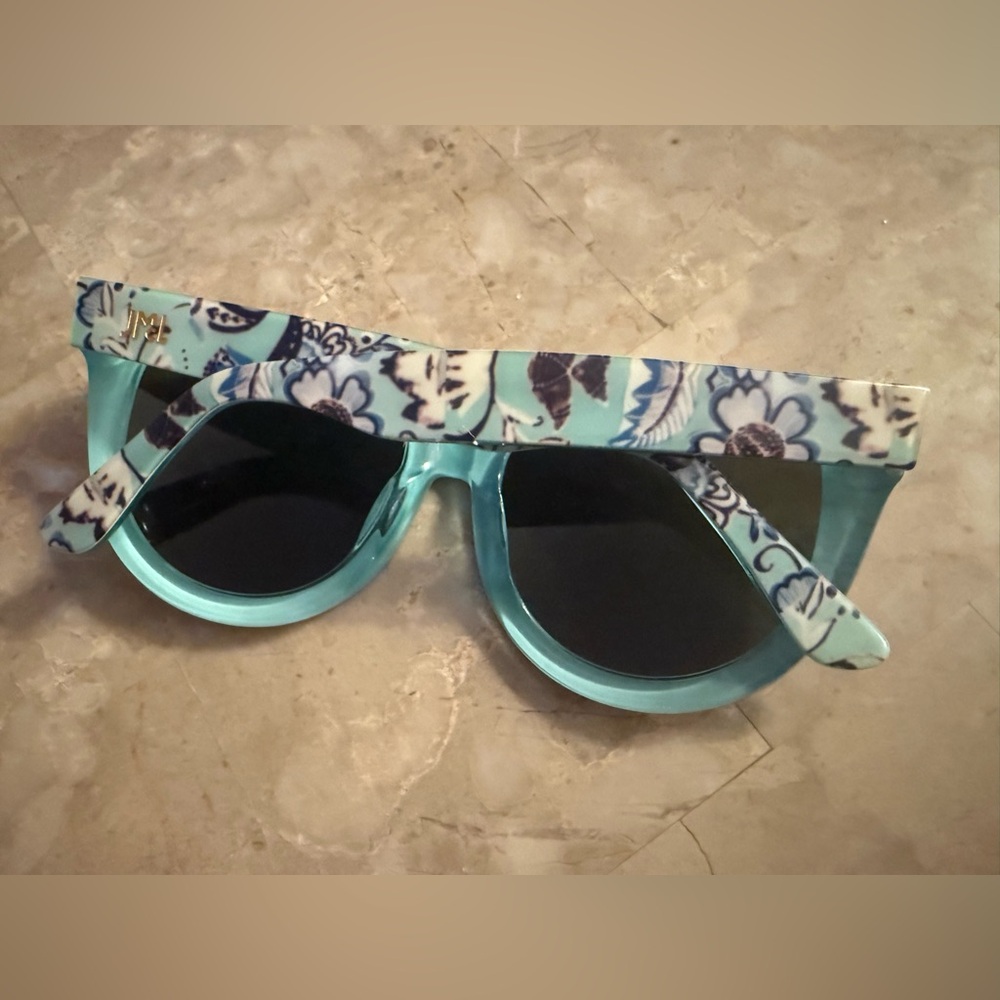 J. Mclaughlin Blue Patterned Sunglasses - image 2